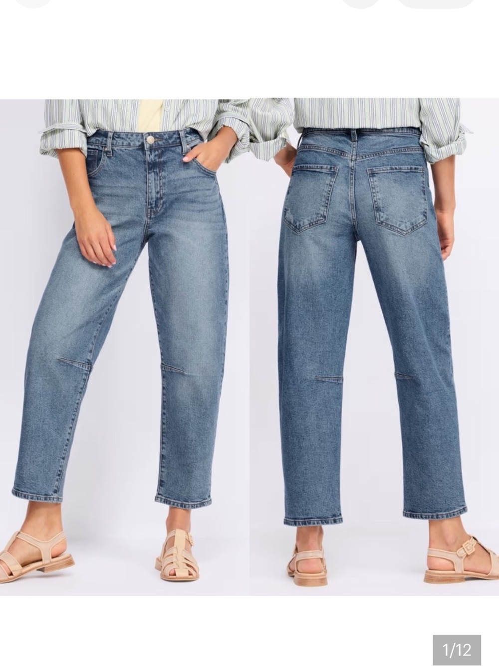 NWT Kut From The Kloth Ashley High Rise Slouchy Barrel Jeans sz 18